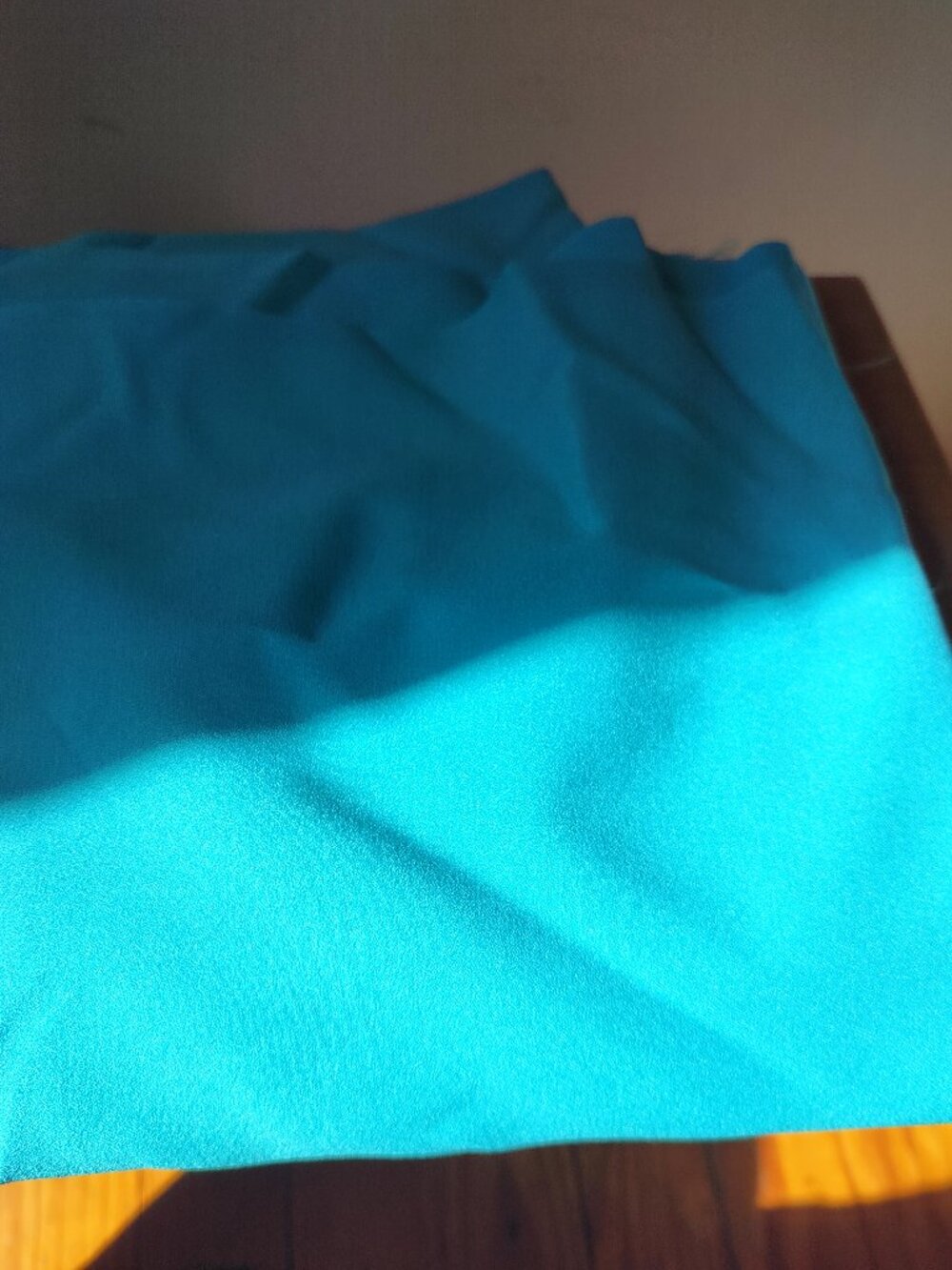Vintage fabric - Aqua Blue